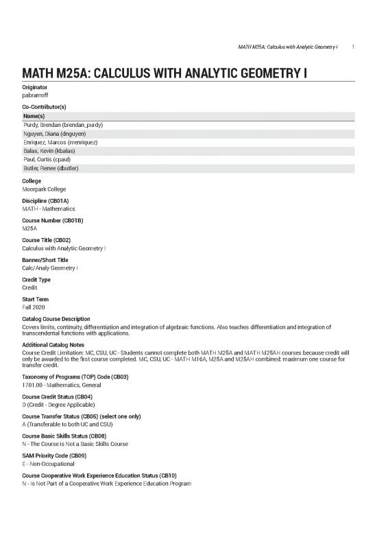 picture1_Geometry Pdf 168298 | Math M25a Calculus With Analytic Geometry I