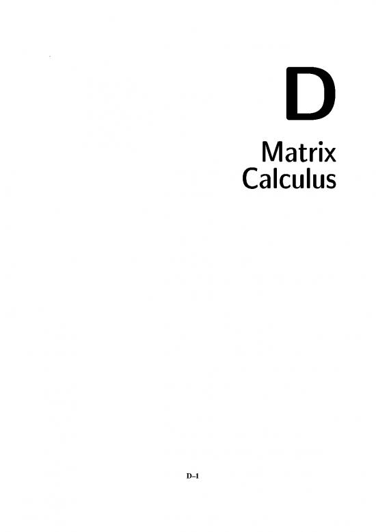 picture Calculus Pdf 168942 | Matrixcalculus