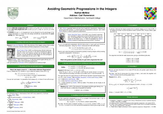 picture1_Geometric Progression Pdf 166721 | Mcnew Gradpostersession