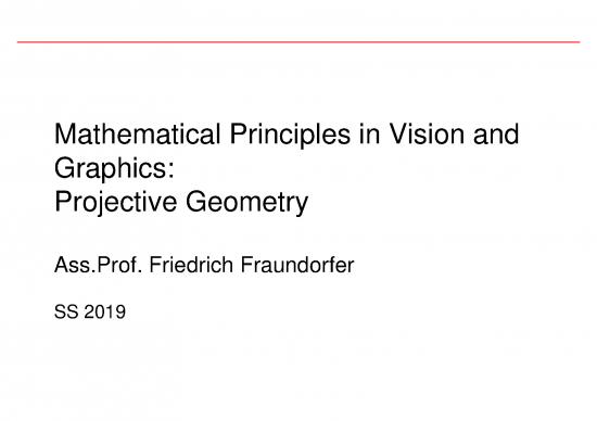 picture Geometry Pdf 168540 | Mf Projectivegeometry1