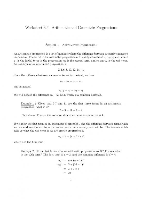 picture Geometric Progression Pdf 166759 | Module3