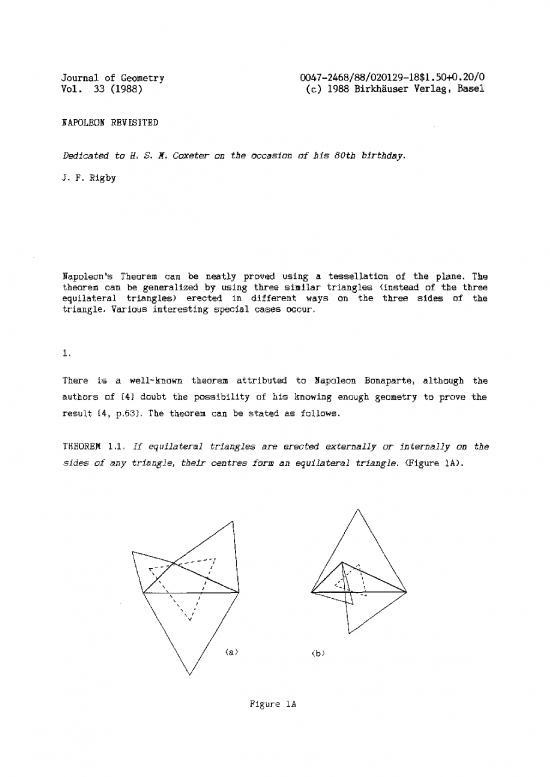 picture1_Geometry Pdf 166499 | Napoleon Revisited Rigby