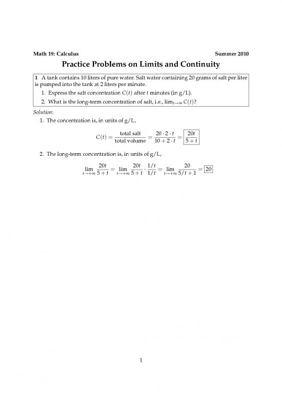 picture_Calculus Pdf 168707 | Sgw Limits Solns
