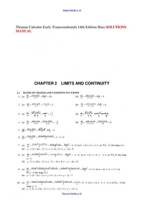picture1_Thomas Calculus Solutions Pdf 168697 | Solutions Thomas Calculus 14th Edition