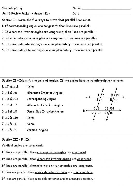 picture1_Geometry Pdf 168026 | Unit 3 Review Packet   Answer Key