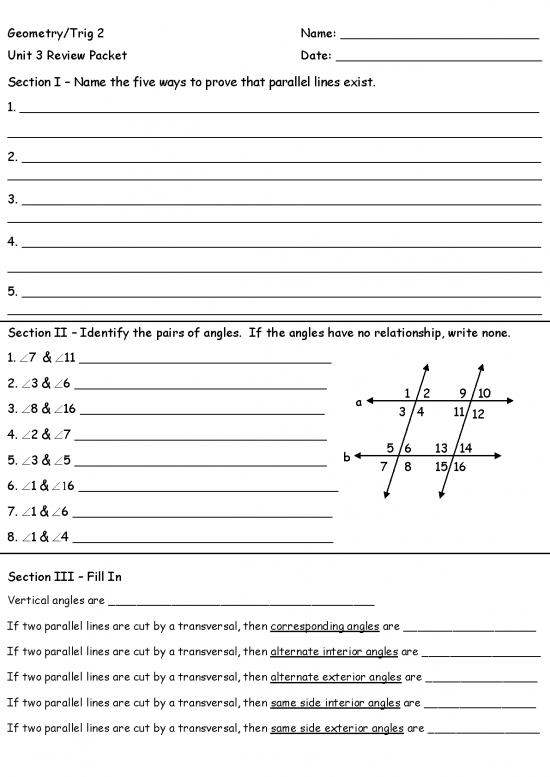 picture1_Geometry Pdf 167472 | Unit 3 Review Packet Pdf