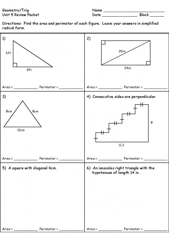 picture1_Geometry Pdf 167473 | Unit 9 Review Packet