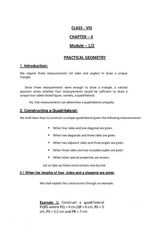 picture Geometry Pdf 167373 | Vii Maths Practical Geometry Mod 1 Handout