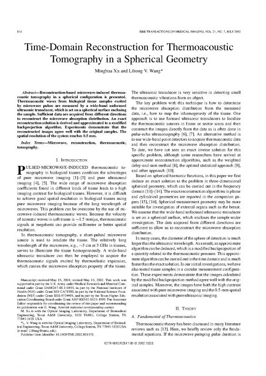 picture Geometry Pdf 166691 | Xum 2002 Ieee Trans Med Imaging 21 P814