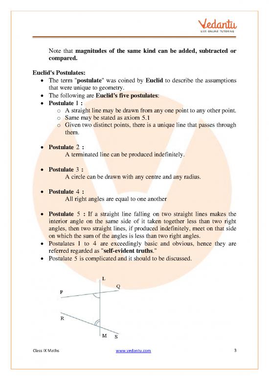 geometry-pdf-168583-cbse-class-9-maths-notes-chapter-5-introduction