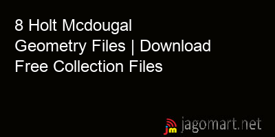 picture 8 Holt Mcdougal Geometry Files | Download Free Collection Files