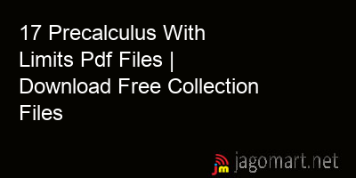 picture 17 Precalculus With Limits Pdf Files | Download Free Collection Files