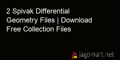 picture 2 Spivak Differential Geometry Files | Download Free Collection Files