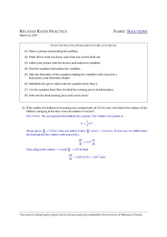 picture1_Related Rates Problems With Solutions Pdf 169565 | 1110sp17 Solutions 2017 03 22