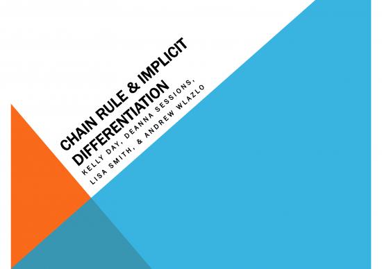 picture Differentiation Pdf 169008 | 151h Wlazlo Sessions Smith Day Math Project Implicit Chain