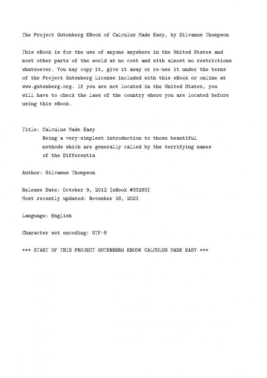 picture Calculus Pdf 169084 | 1653708567 Calculus Made Easy