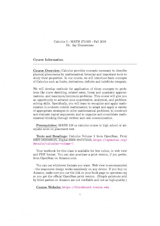 picture Calculus Pdf 170049 | 273outln F2018