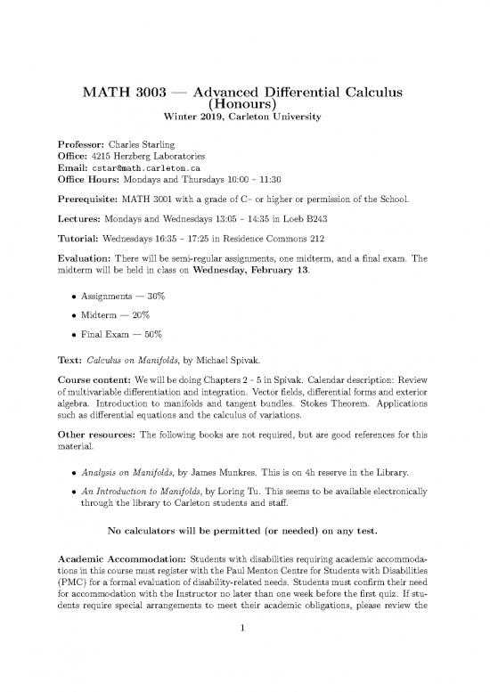 picture Calculus Pdf 169554 | 3003syllabus