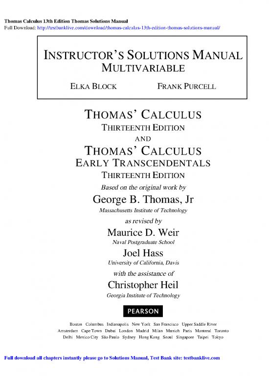 4 thomas calculus 13th edition pdf files download free collection files