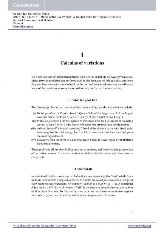 picture1_Calculus Pdf 169630 | 9780521854030 Excerpt