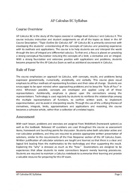 picture1_Calculus Pdf 170212 | Ap Calculus Bc Syllabus Hhs
