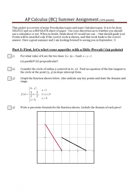 picture Calculus Pdf 170384 | Bc Summer Assignment