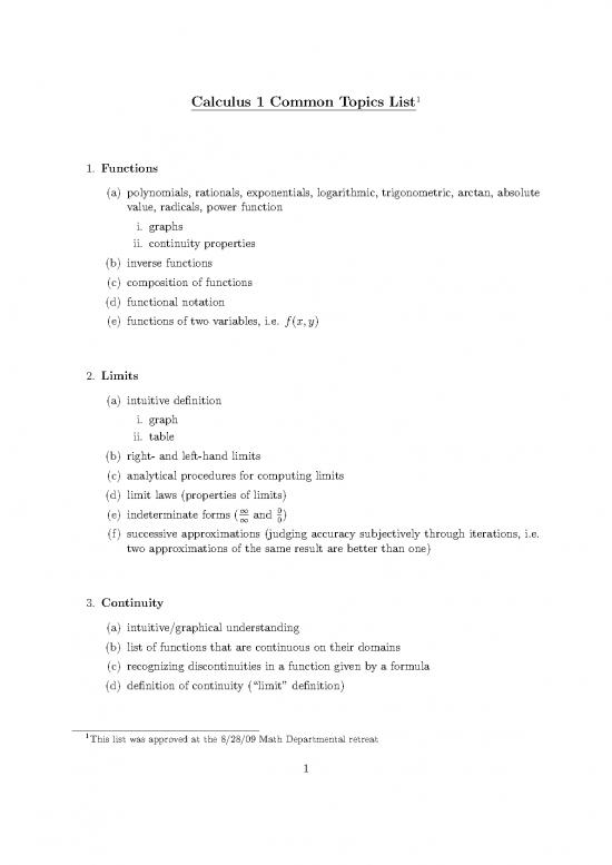 picture Calculus Pdf 169068 | Calc 1 Topics To Teach 0