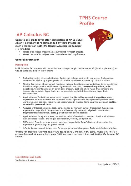 picture Calculus Pdf 170052 | Calculus Bc