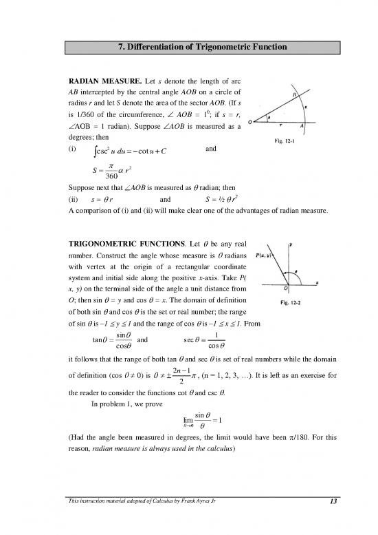 picture Differentiation Pdf 170023 | Hodiferensialintegral