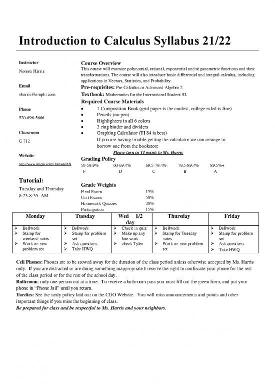 picture Calculus Pdf 169428 | Intcalc 21 22 Syllabus