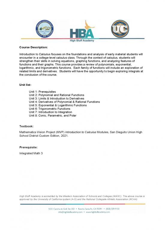 picture1_Calculus Pdf 170308 | Introduction To Calculus Course Description