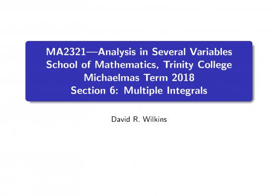 picture_Multiple Integrals Pdf 170568 | Ma2321 Mich2018 Multipleintegral Slides