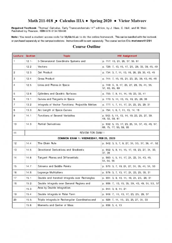 picture1_Calculus Pdf 170105 | Math211 S20 Outline