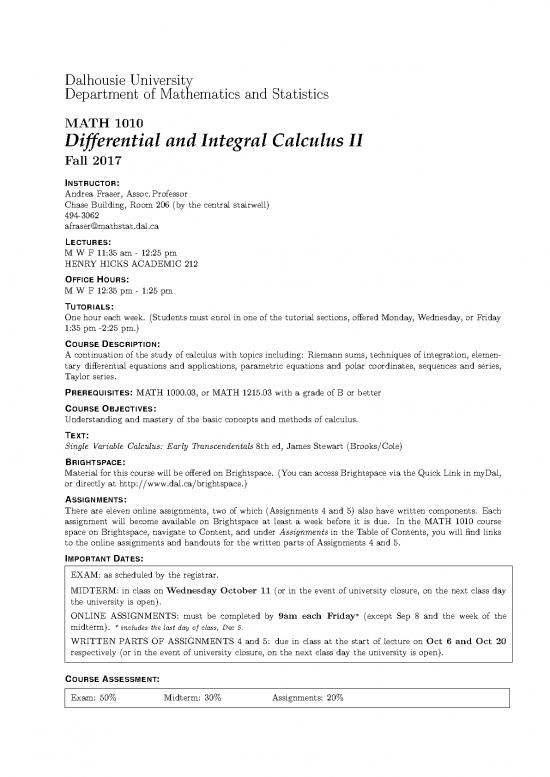 picture Calculus Pdf 169111 | Math 1010 Fall 2017