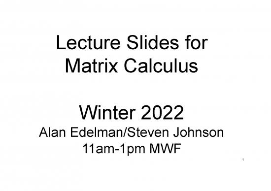 picture1_Matrix Calculus Pdf 171181 | Mit18 S096iap22 Lec1new