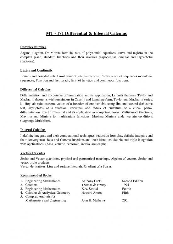 picture1_Calculus Pdf 169162 | Mt 171