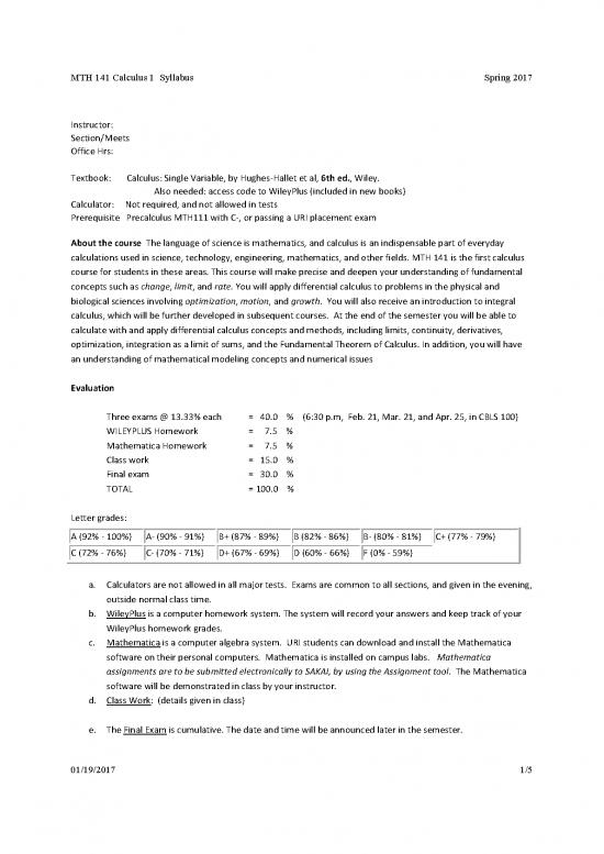 picture1_Fundamental Theorem Of Calculus Pdf 171539 | Mth141syllabusspring2017