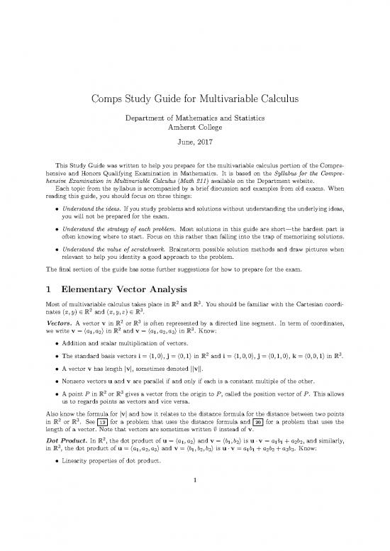 picture1_Calculus Pdf 170146 | Multivariablestudyguide2017