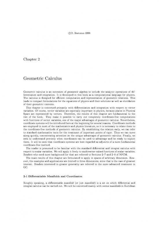 picture Vector Calculus Book Pdf 171069 | Nfmpchapt2