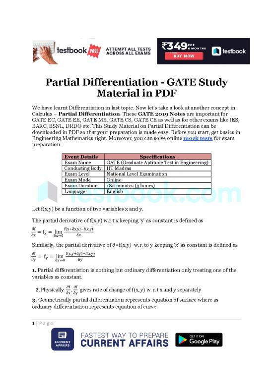 picture1_Calculus Pdf 169597 | Partial Differentiation Gate Study Material In Pdnew  4033fe6b