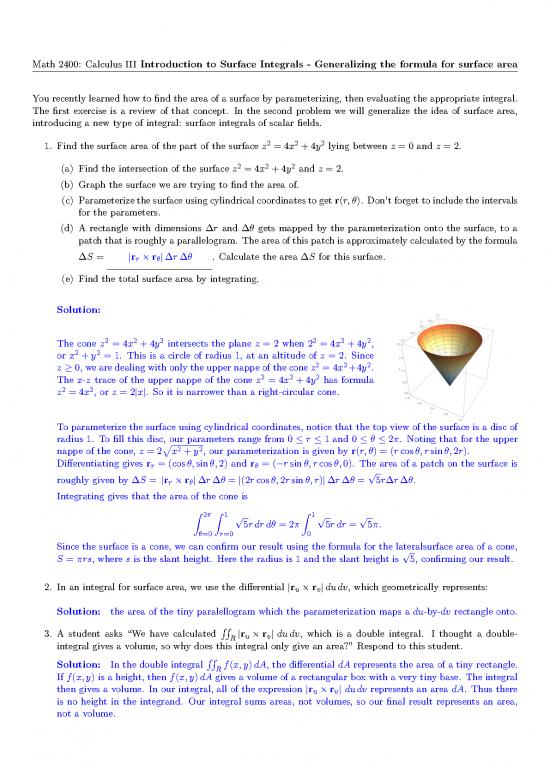 picture_Calculus Pdf 169729 | Project10 Surfaceintegralintrosol