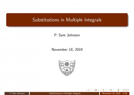 picture1_Multiple Integrals Pdf 169981 | Substitution Methods