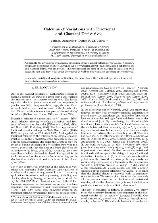 picture Calculus Of Variations Pdf 170998 | Tatiana Odzijewicz Torres