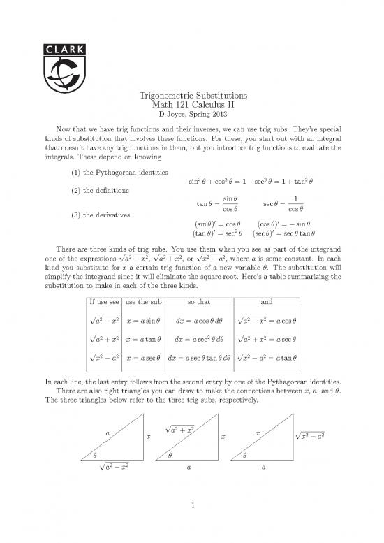 picture_Calculus Pdf 170342 | Trigsubs