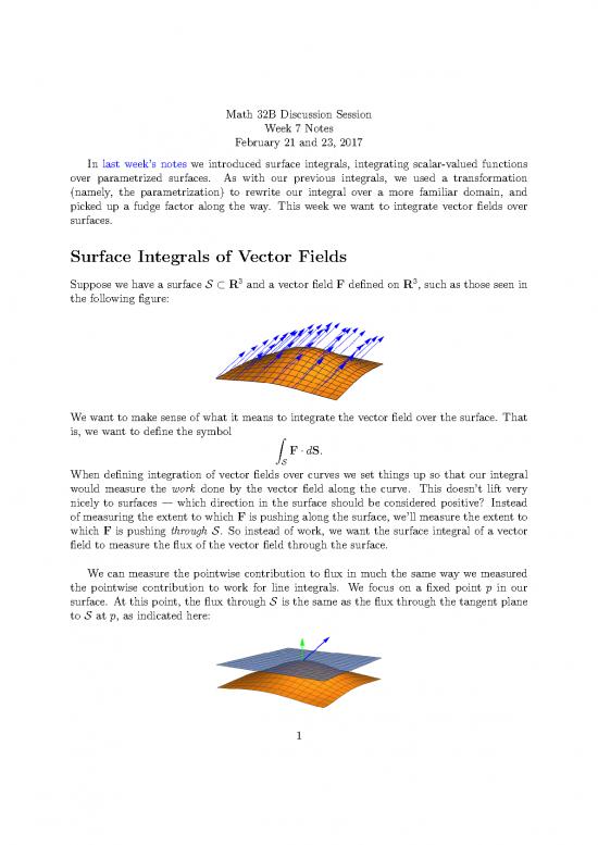picture Vector Integration Pdf 171527 | Week 7