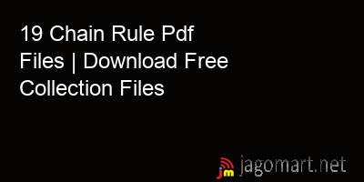 picture 19 Chain Rule Pdf Files | Download Free Collection Files