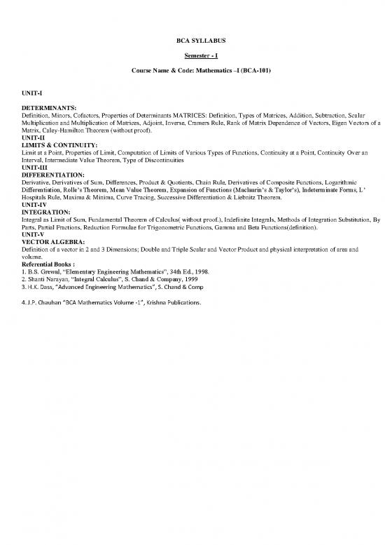 picture1_Derivatives Calculus Pdf 172249 | 19bca Syllabus Converted