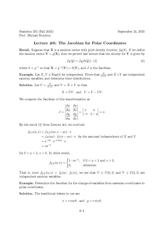 picture Jacobian Transformation Pdf 174203 | 351lect06
