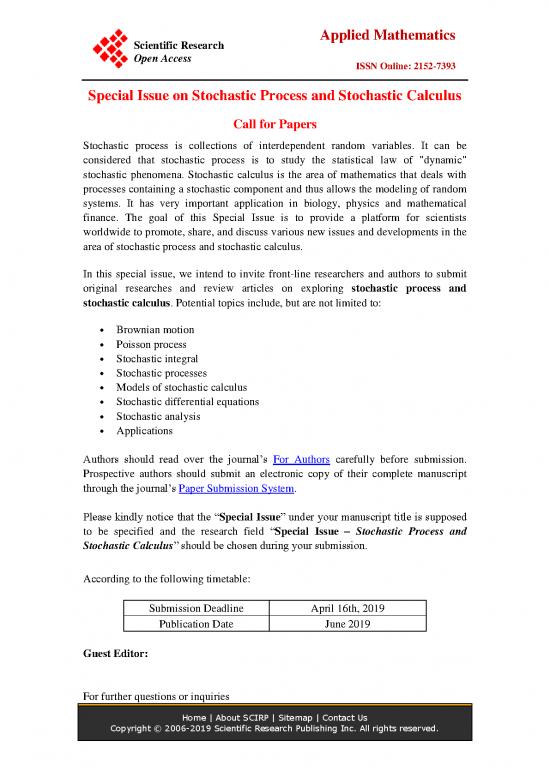 picture1_Stochastic Calculus Pdf 171615 | Am Si 2018120517161334