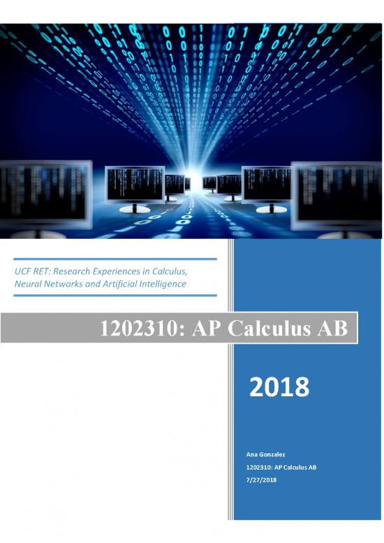 picture Derivatives Calculus Pdf 173590 | Ana Gonzalez Lesson Plan